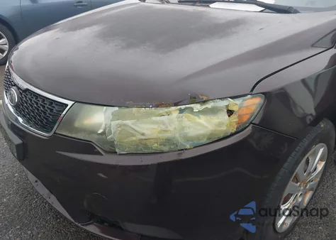 2011 Kia Forte Ex from USA, damaged, VIN KNAFU4A2XB5459433